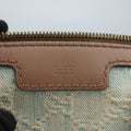 Vintage Web Blue× Brown GG Denim × Calf Leather 247205 E015399170ヴィンテージウェブ ブルー × ブラウン デニムキャンバス × レザー 247205 E015399170
