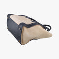 Luggage Mini Shopper Beige×Black Suede × leather F-PA-0141ラゲージミニショッパー ベージュ×ブラック スエード×レザー F-PA-0141