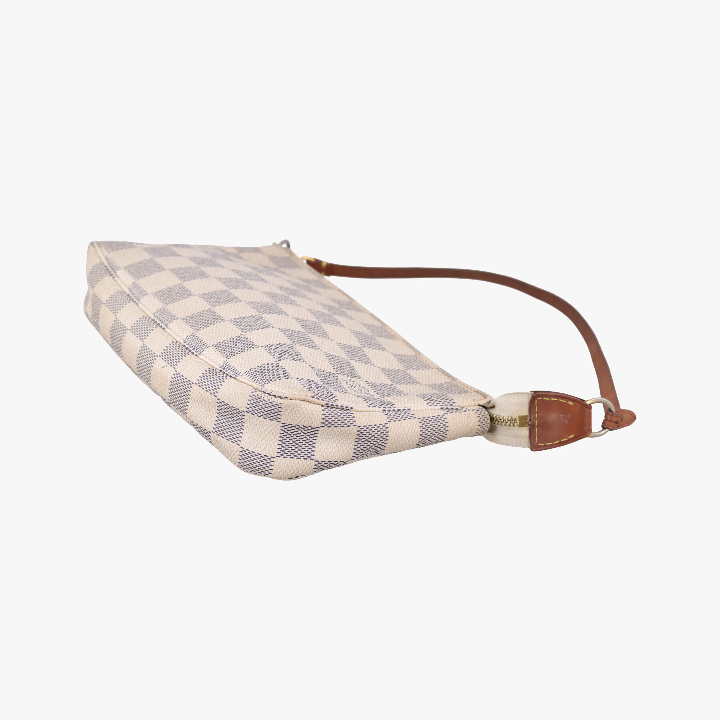 Mini Pochette Accessoires Azur Damier Canvas N58010 CA1098ミニポシェットアクセソワール アズール ダミエキャンバス N58010 CA1098