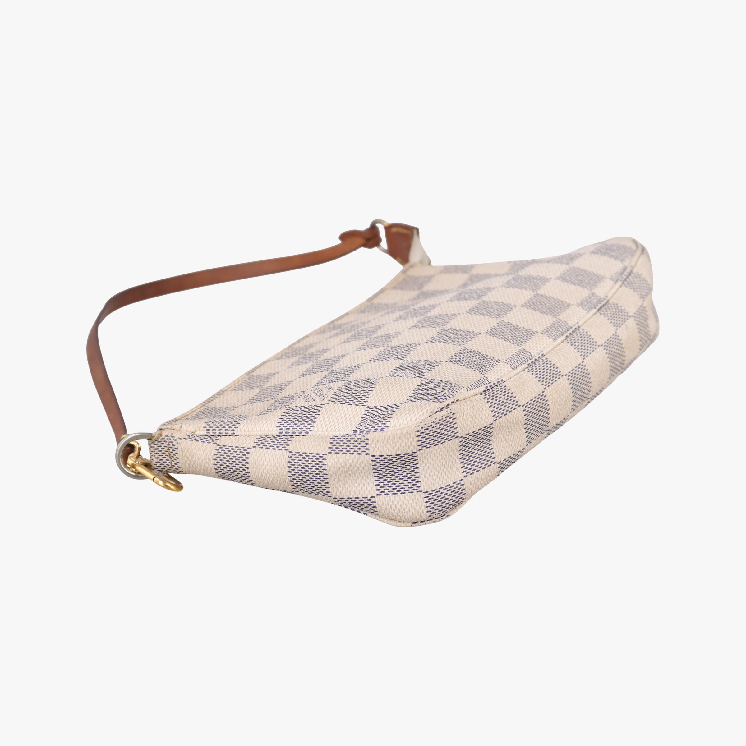 Mini Pochette Accessoires Azur Damier Canvas N58010 CA1098ミニポシェットアクセソワール アズール ダミエキャンバス N58010 CA1098
