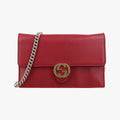 Interlocking G Red Leather 510314 インターロッキングG レッド レザー 510314 