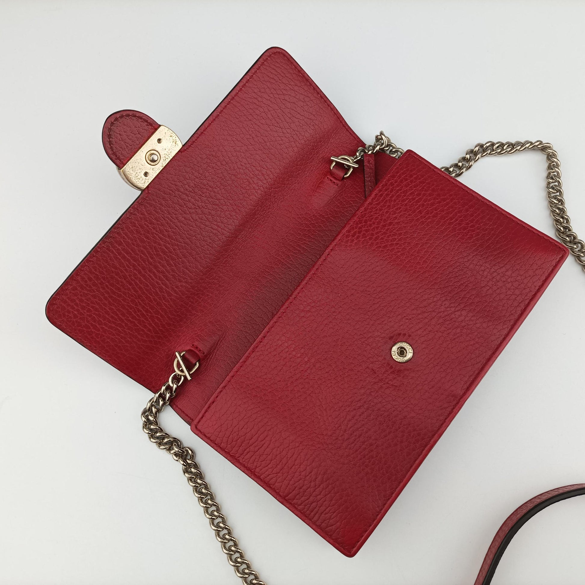 Interlocking G Red Leather 510314 インターロッキングG レッド レザー 510314 