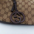 Guccissima Brown Leather×Canvas 247279 Lot number unknownグッチッシマ ブラウン レザー×キャンバス 247279 製番不明