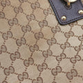 Guccissima Brown Leather×Canvas 247279 Lot number unknownグッチッシマ ブラウン レザー×キャンバス 247279 製番不明