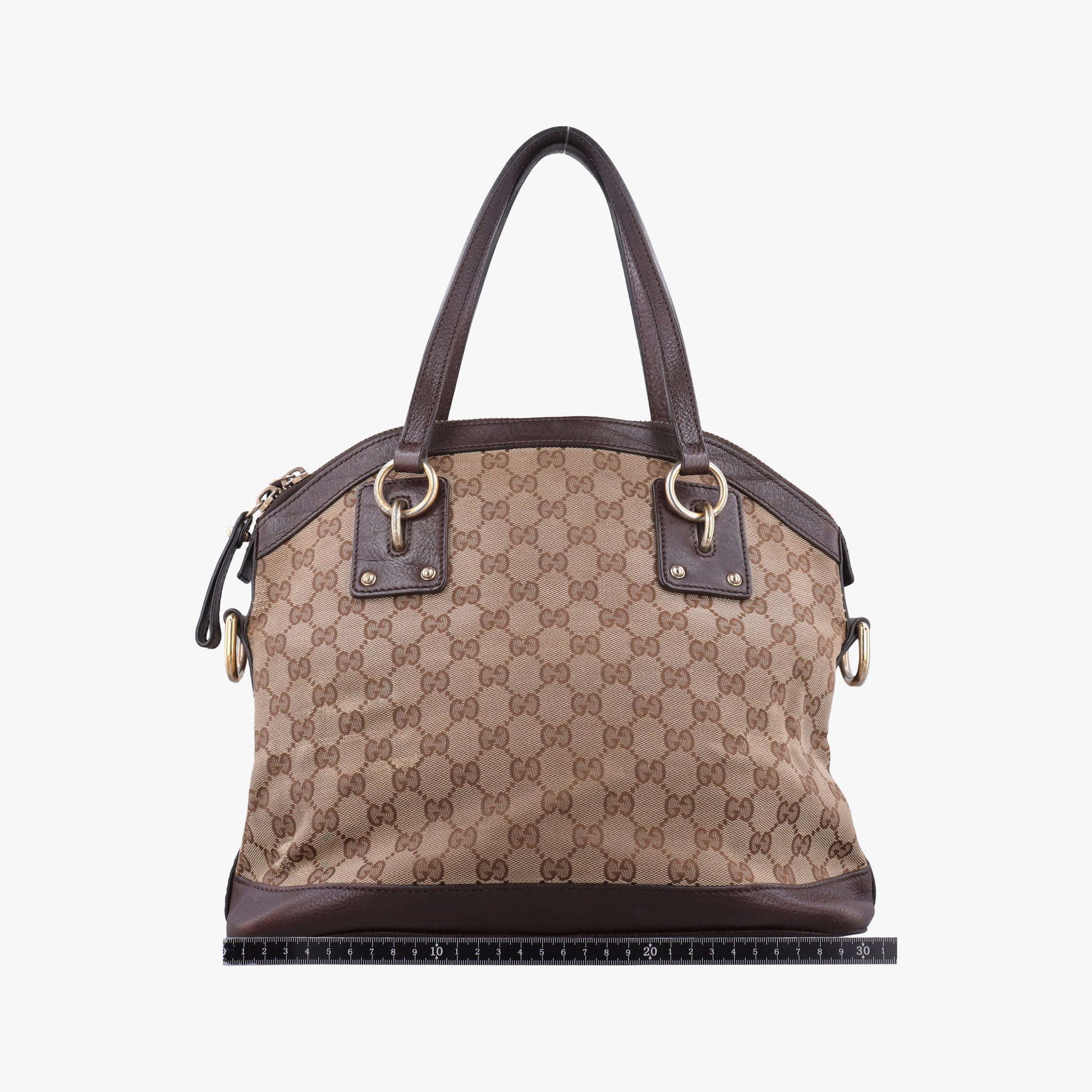 Guccissima Brown Leather×Canvas 247279 Lot number unknownグッチッシマ ブラウン レザー×キャンバス 247279 製番不明