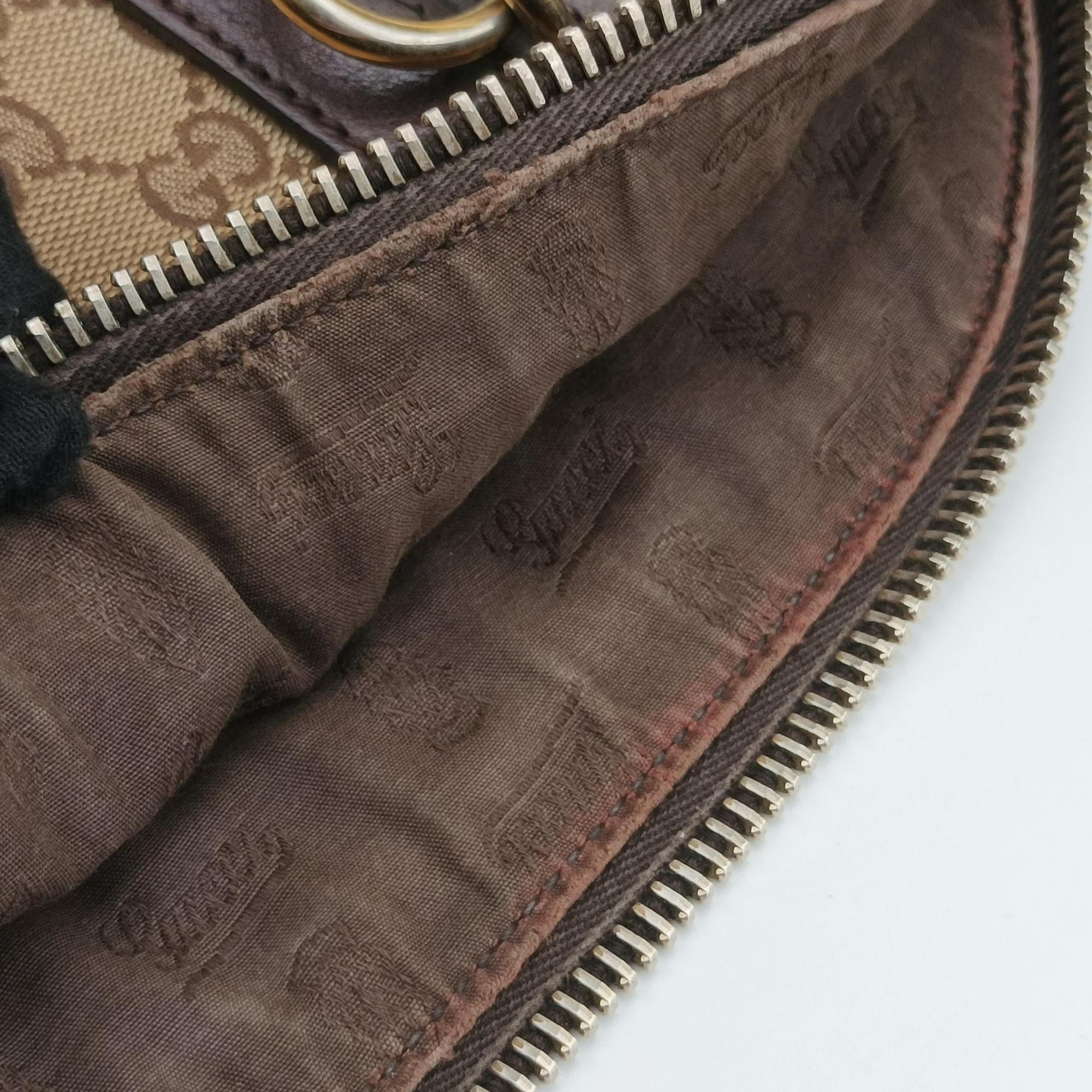Guccissima Brown Leather×Canvas 247279 Lot number unknownグッチッシマ ブラウン レザー×キャンバス 247279 製番不明