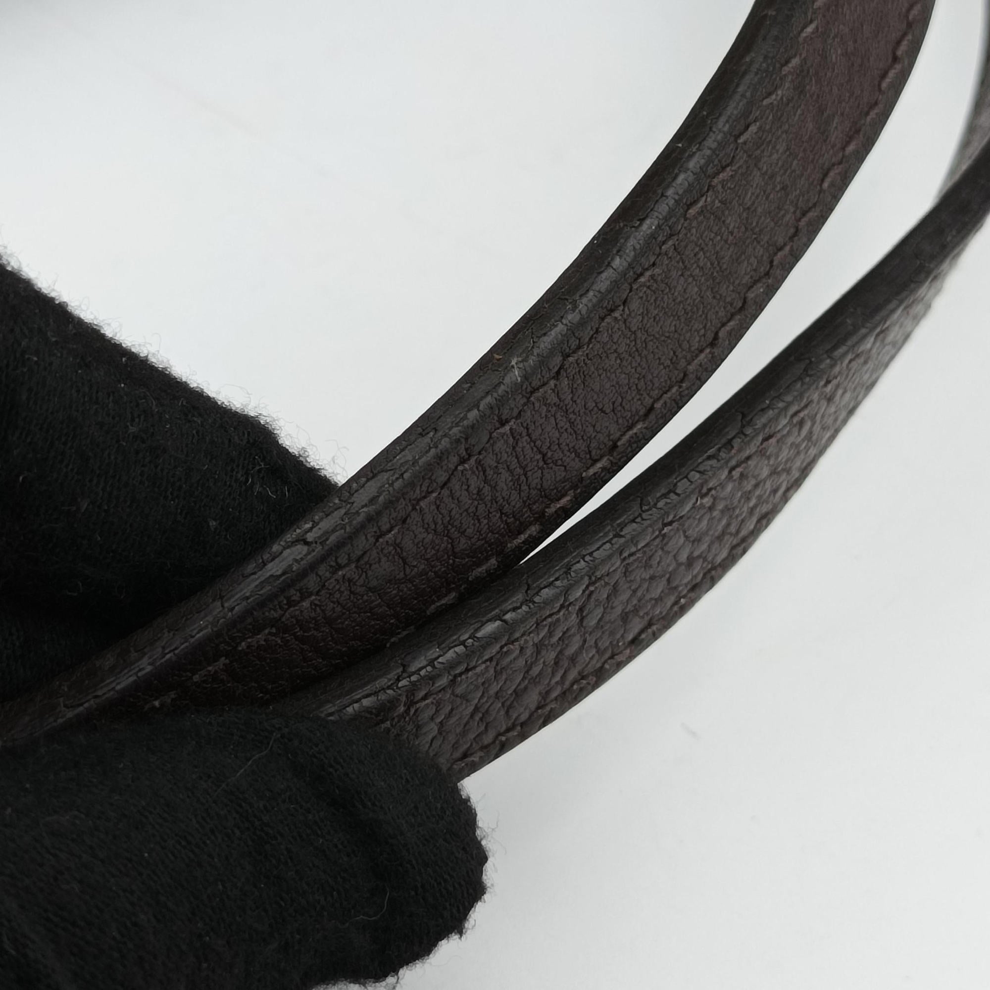 Guccissima Brown Leather×Canvas 247279 Lot number unknownグッチッシマ ブラウン レザー×キャンバス 247279 製番不明