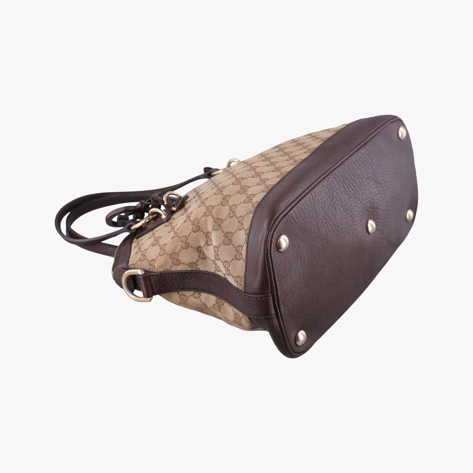 Guccissima Brown Leather×Canvas 247279 Lot number unknownグッチッシマ ブラウン レザー×キャンバス 247279 製番不明