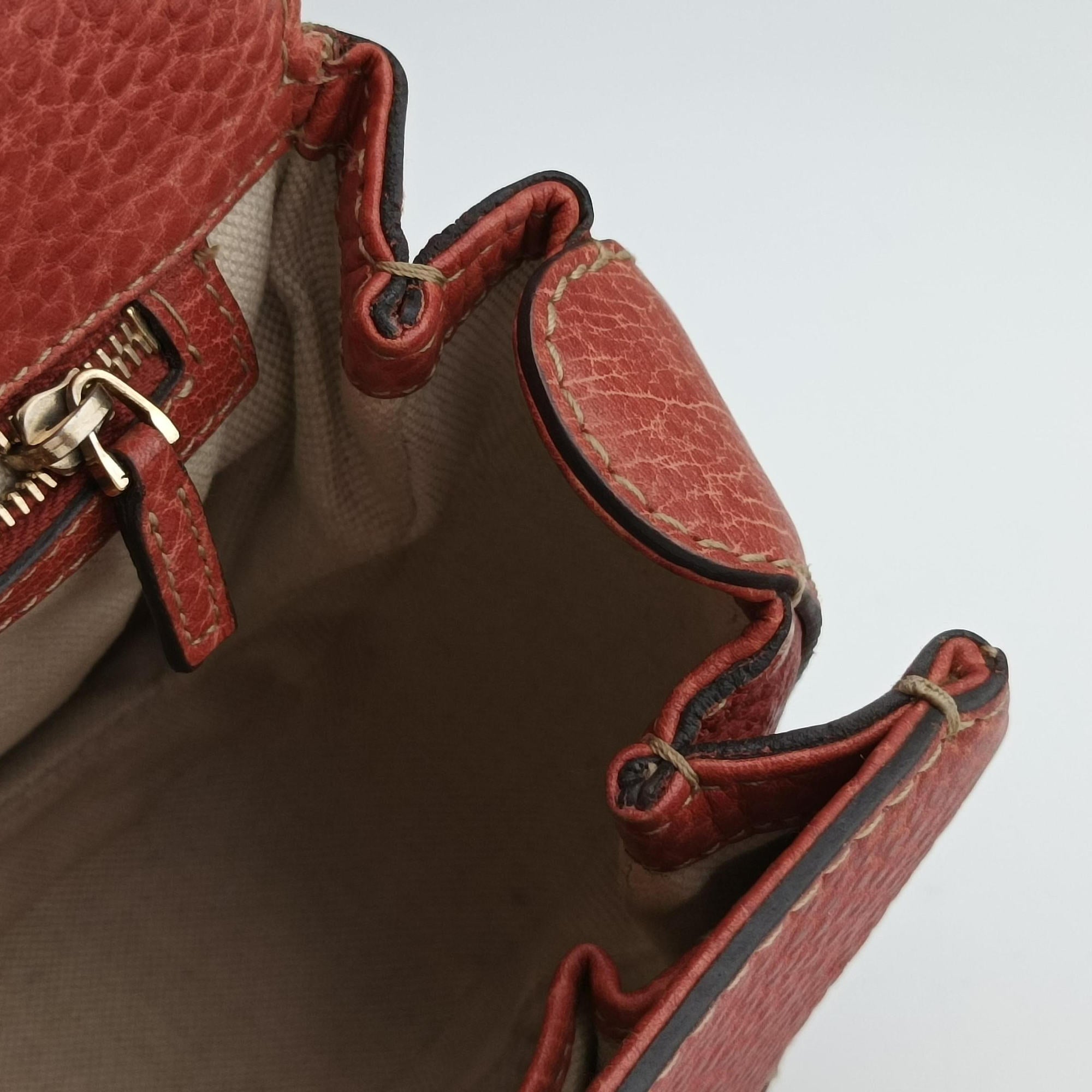 New Bamboo Terracotta Leather 254884 B8414614ニューバンブー テラコッタ レザー 254884 B8414614
