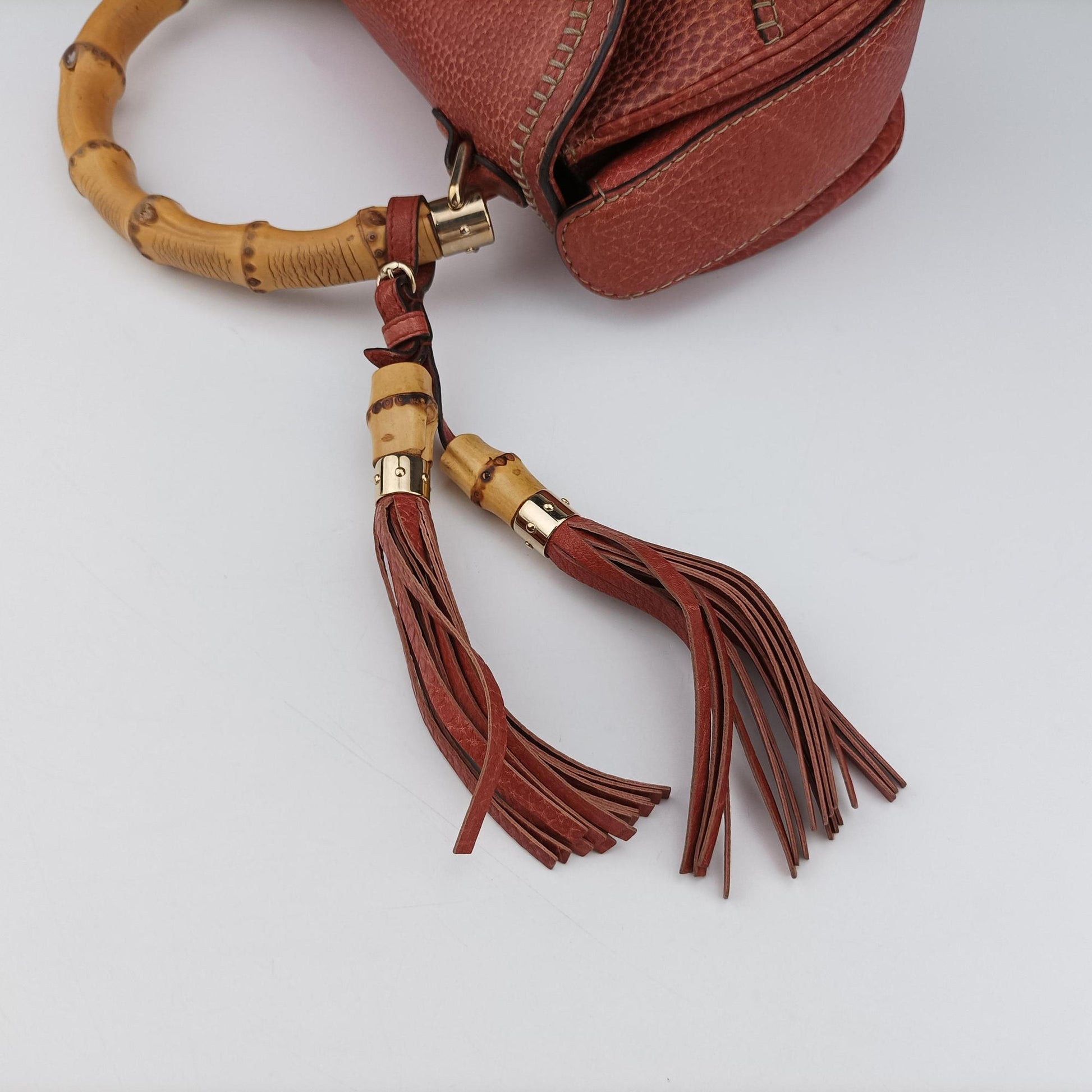 New Bamboo Terracotta Leather 254884 B8414614ニューバンブー テラコッタ レザー 254884 B8414614