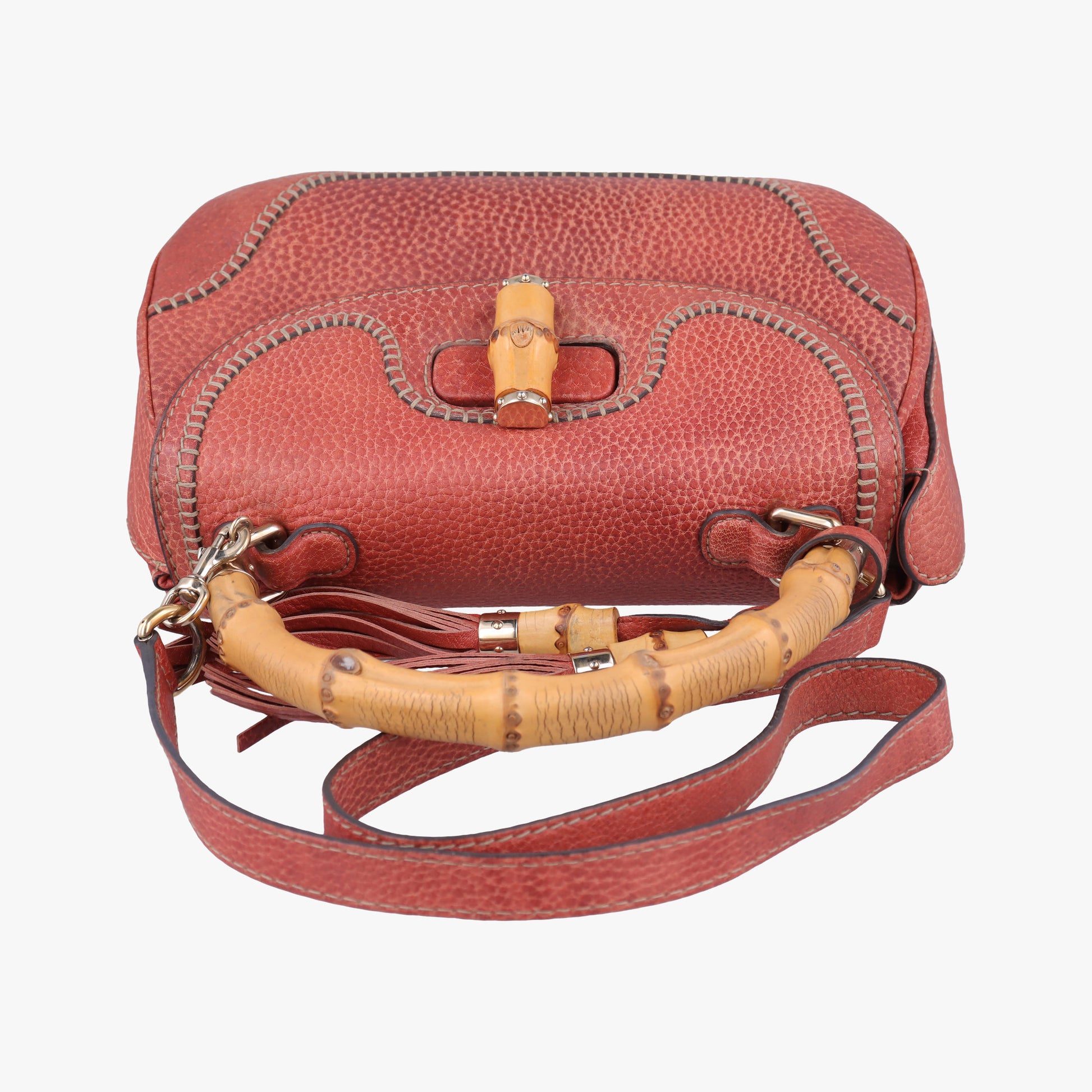 New Bamboo Terracotta Leather 254884 B8414614ニューバンブー テラコッタ レザー 254884 B8414614