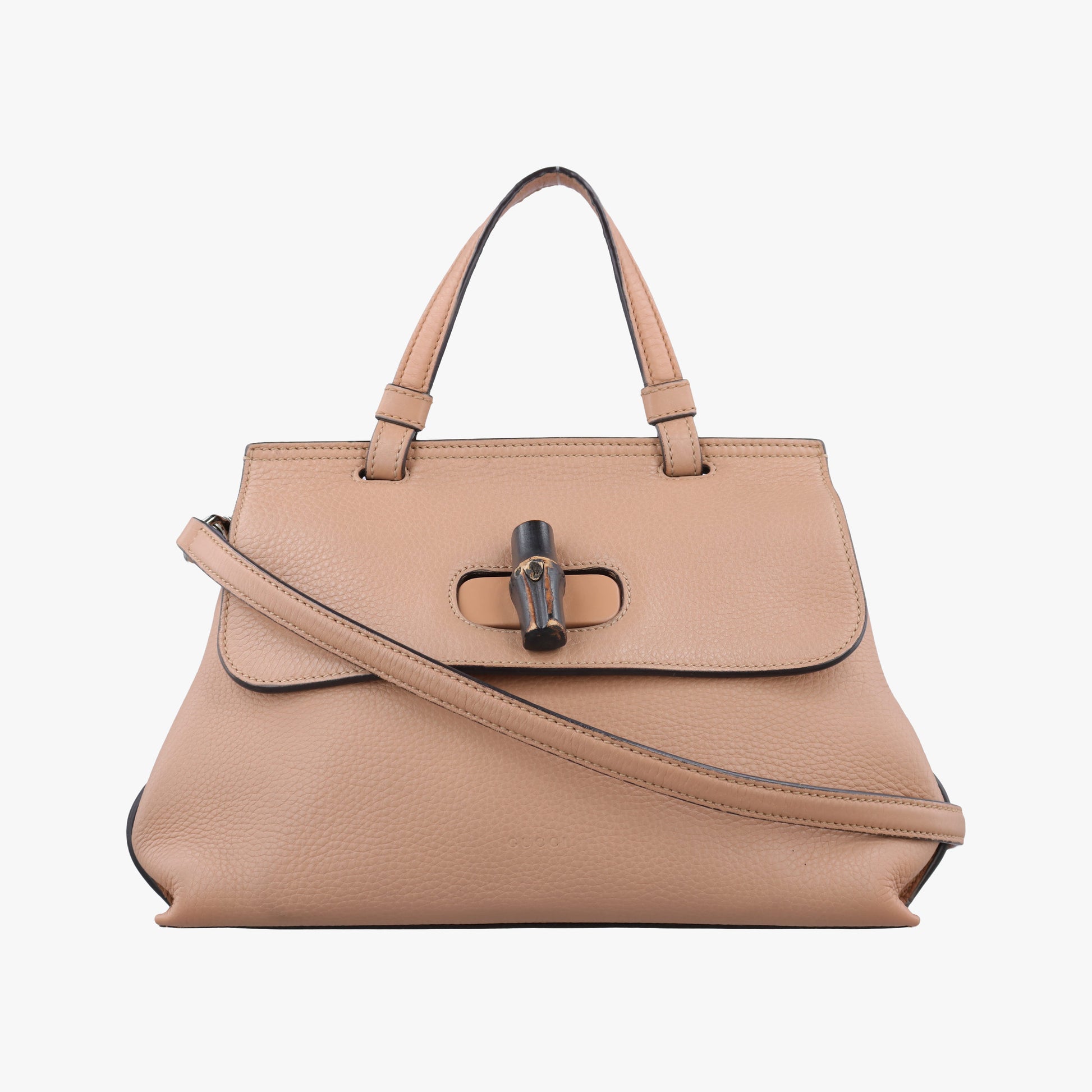 Bamboo Daily Camel Leather 370831 H018092112バンブーデイリー キャメル レザー 370831 H018092112