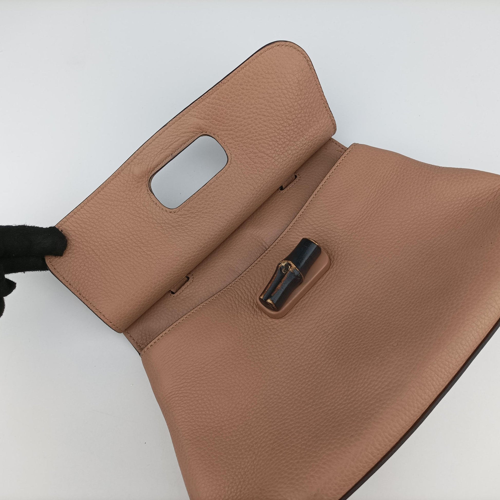 Bamboo Daily Camel Leather 370831 H018092112バンブーデイリー キャメル レザー 370831 H018092112