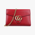 GG Marmont Red Leather 401232 GGマーモント レッド レザー 401232 
