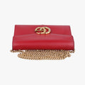 GG Marmont Red Leather 401232 GGマーモント レッド レザー 401232 