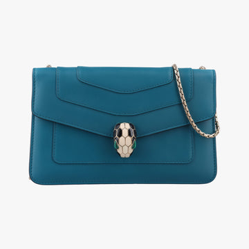SERPENTI FOREVER Blue Leather MM.M17.284944セルペンティ フォーエバー ブルー レザー MM.M17.284944