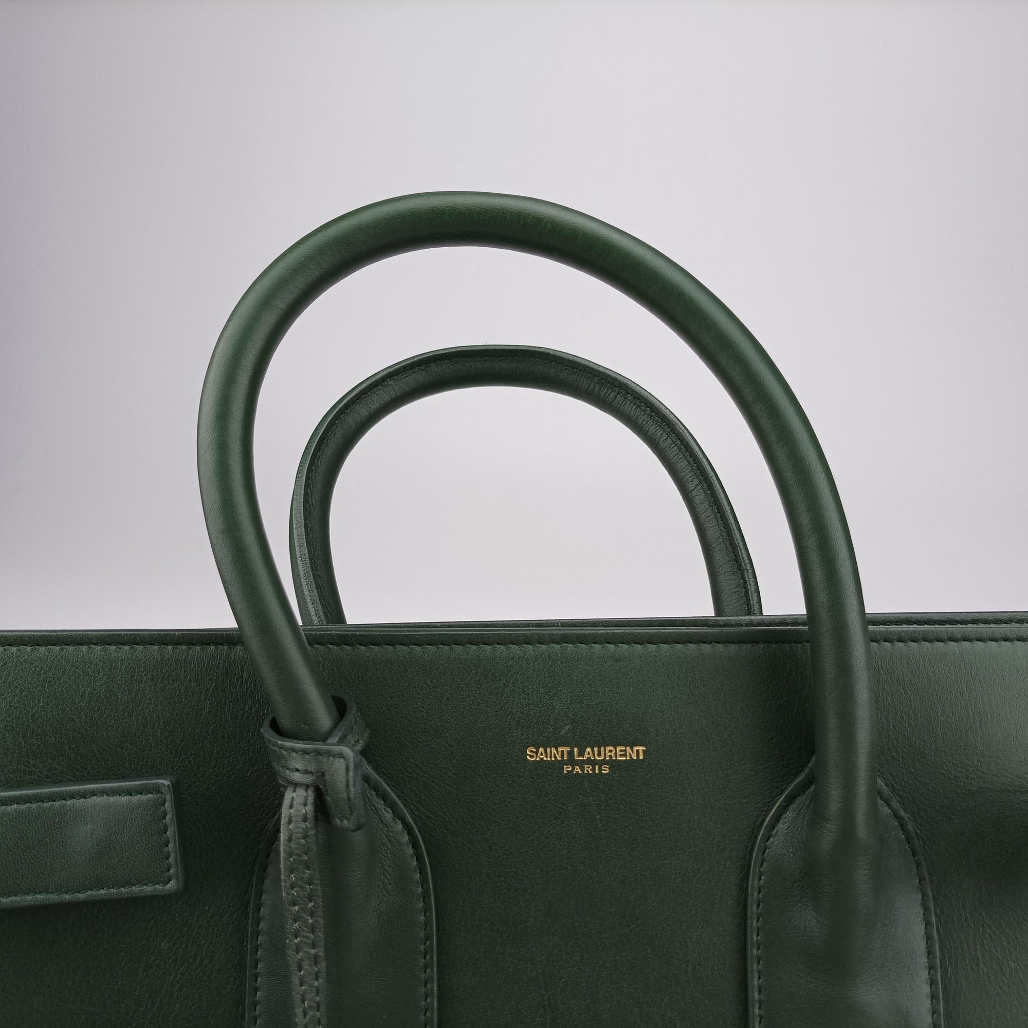SAC DE JOUR Green Leather 324823 324823.527412サックドジュール グリーン レザー 324823 324823.527412
