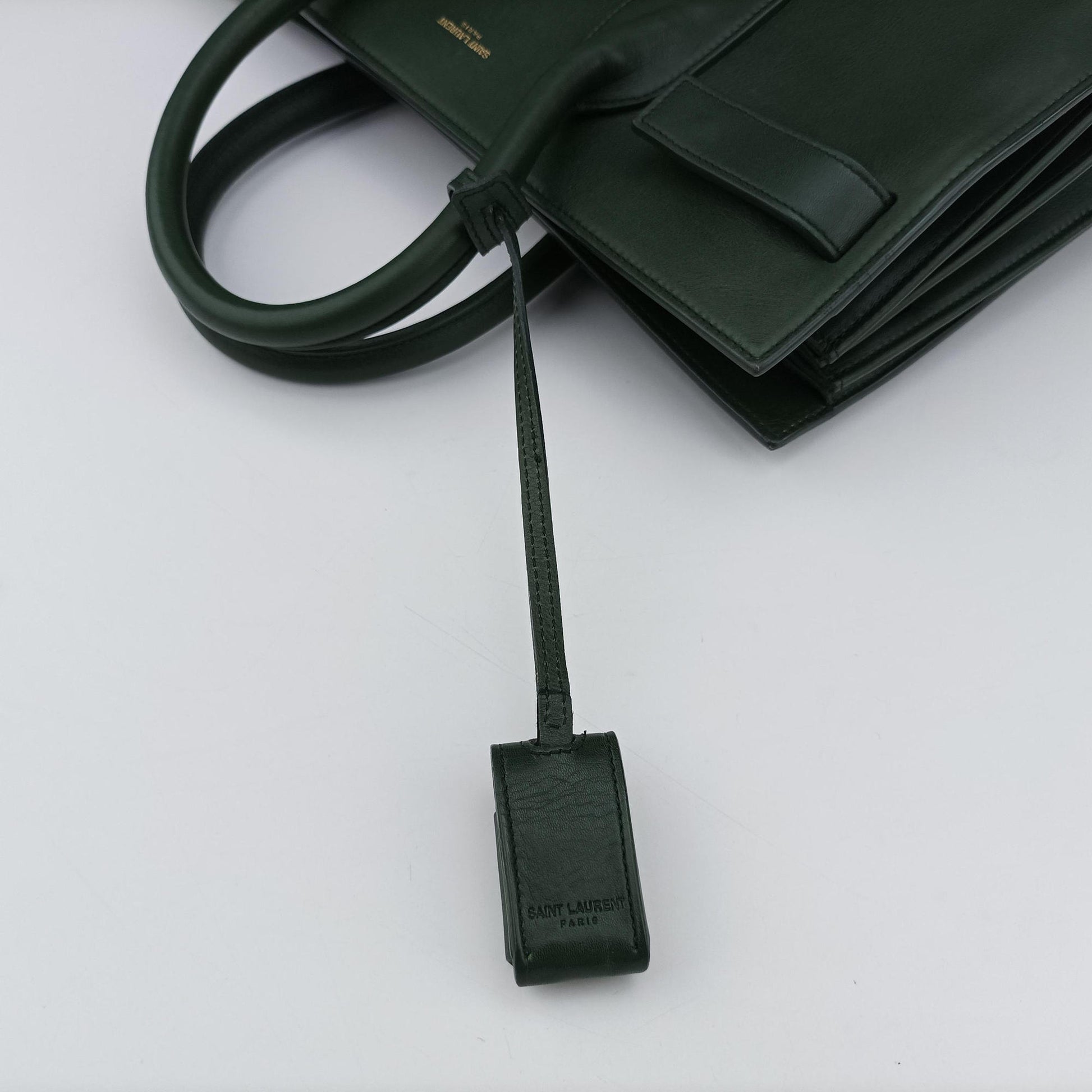 SAC DE JOUR Green Leather 324823 324823.527412サックドジュール グリーン レザー 324823 324823.527412