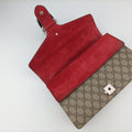 Dionysus beige×red PVC coated canvas × suede 400249 A024850617ディオニュソス ベージュ×レッド PVCコーティングキャンバス × スエード 400249 A024850617