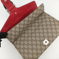 Dionysus beige×red PVC coated canvas × suede 400249 A024850617ディオニュソス ベージュ×レッド PVCコーティングキャンバス × スエード 400249 A024850617
