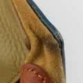 Muse Two Blue x beige×brown Leather 197149 197149.527411ミューズトゥ ブルー×ベージュ×ブラウン レザー 197149 197149.527411
