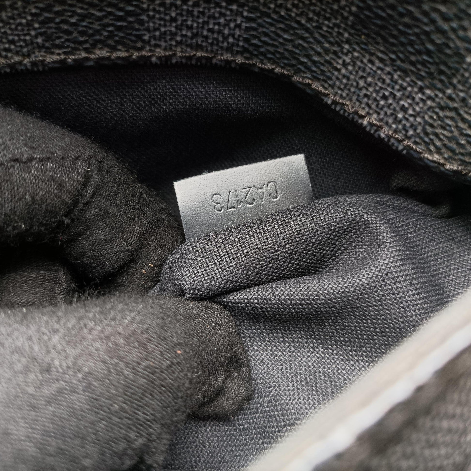 District MM Noir Damier GRAPHITE N41272 CA2173ディストリクトMM ノワール ダミエ グラフィット N41272 CA2173