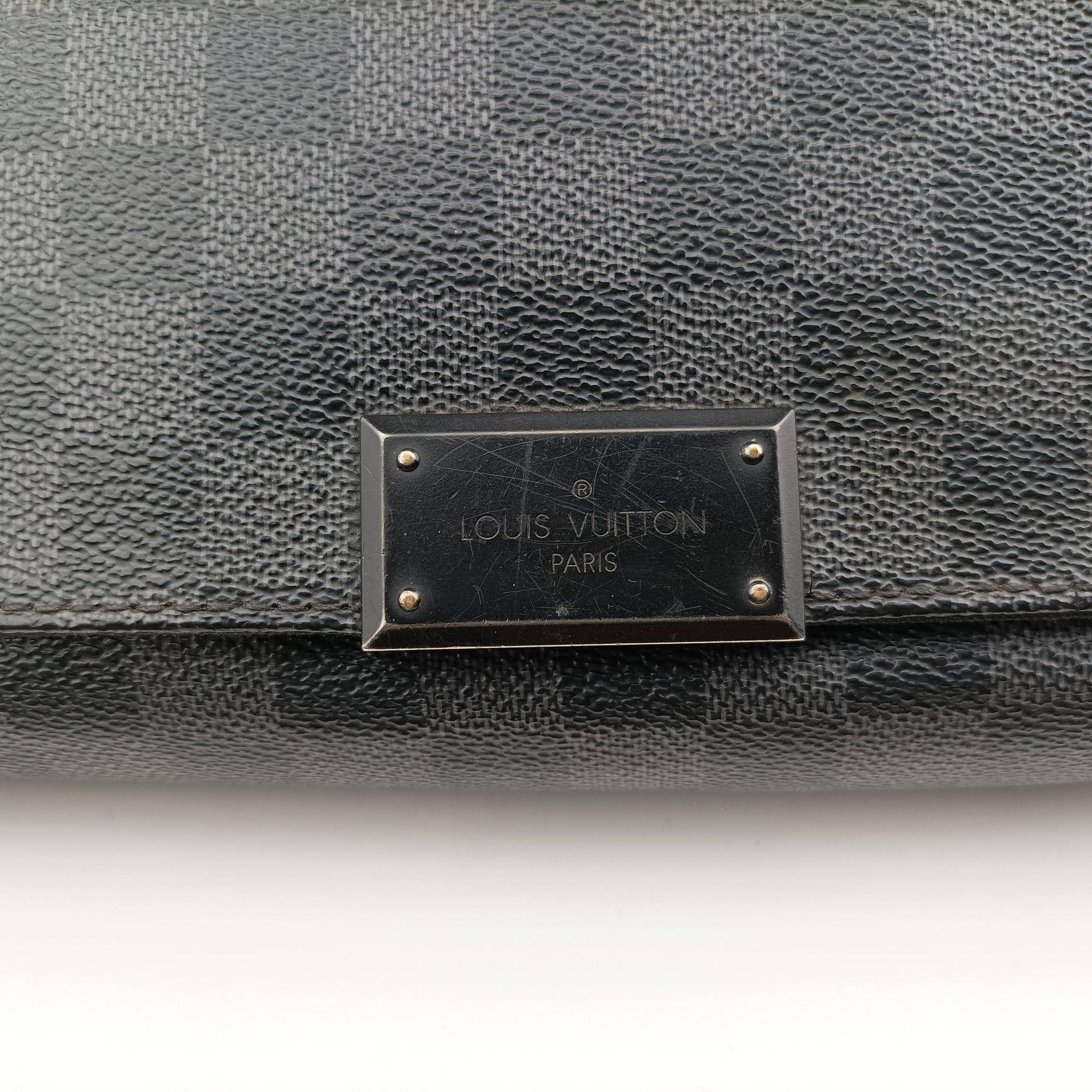 District MM Noir Damier GRAPHITE N41272 CA2173ディストリクトMM ノワール ダミエ グラフィット N41272 CA2173