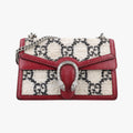 Dionysus Ivory × Red × Black Tweed×Leather 400249 A029527679ディオニュソス アイボリー × レッド × ブラック ツイード×レザー 400249 A029527679