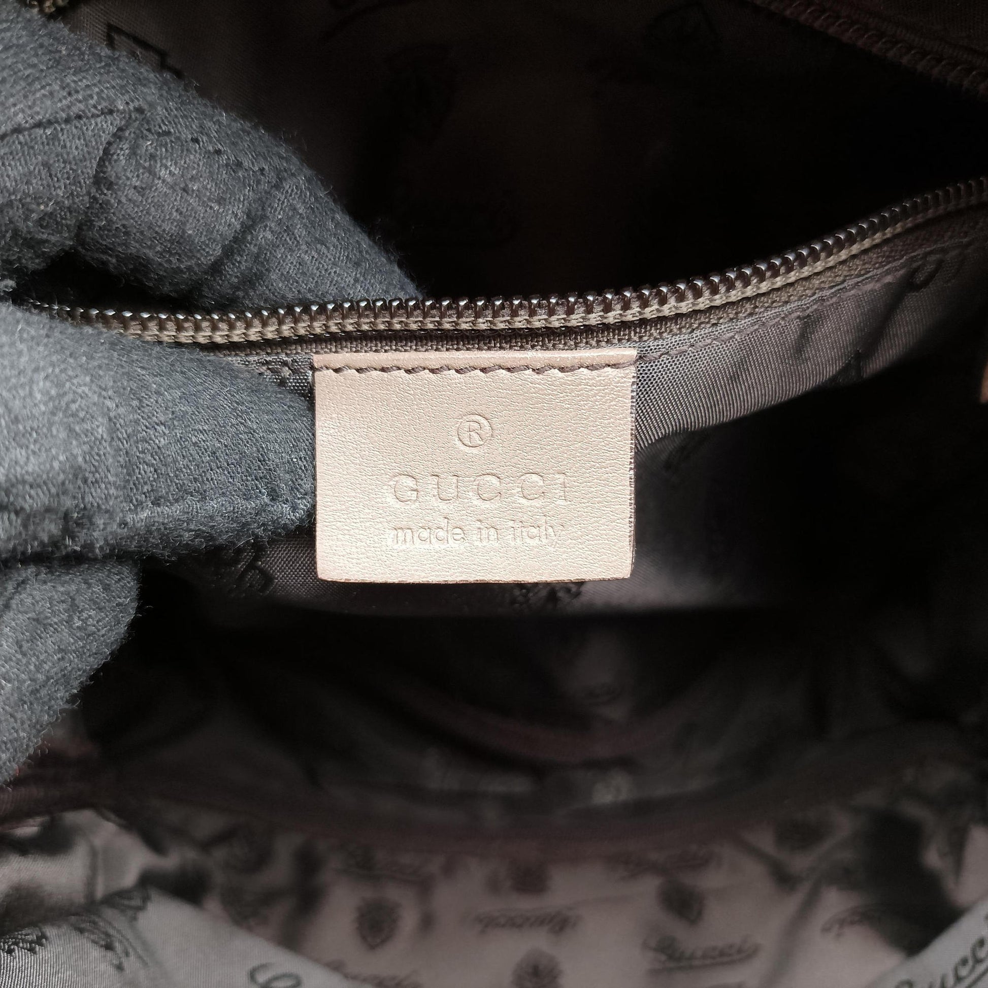 GG Imprime Messenger Brown Leather 201448 A011194915GGインプリメ メッセンジャー ブラウン レザー 201448 A011194915