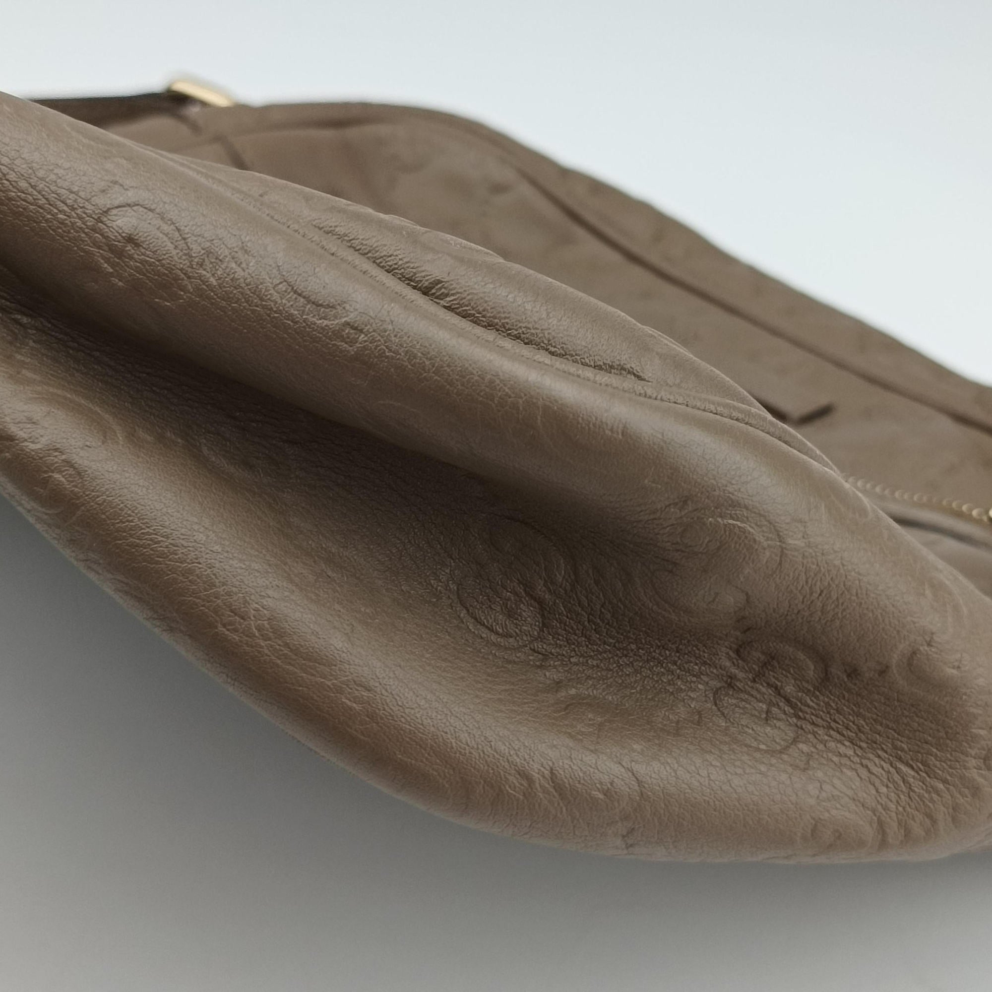 GG Imprime Messenger Brown Leather 201448 A011194915GGインプリメ メッセンジャー ブラウン レザー 201448 A011194915