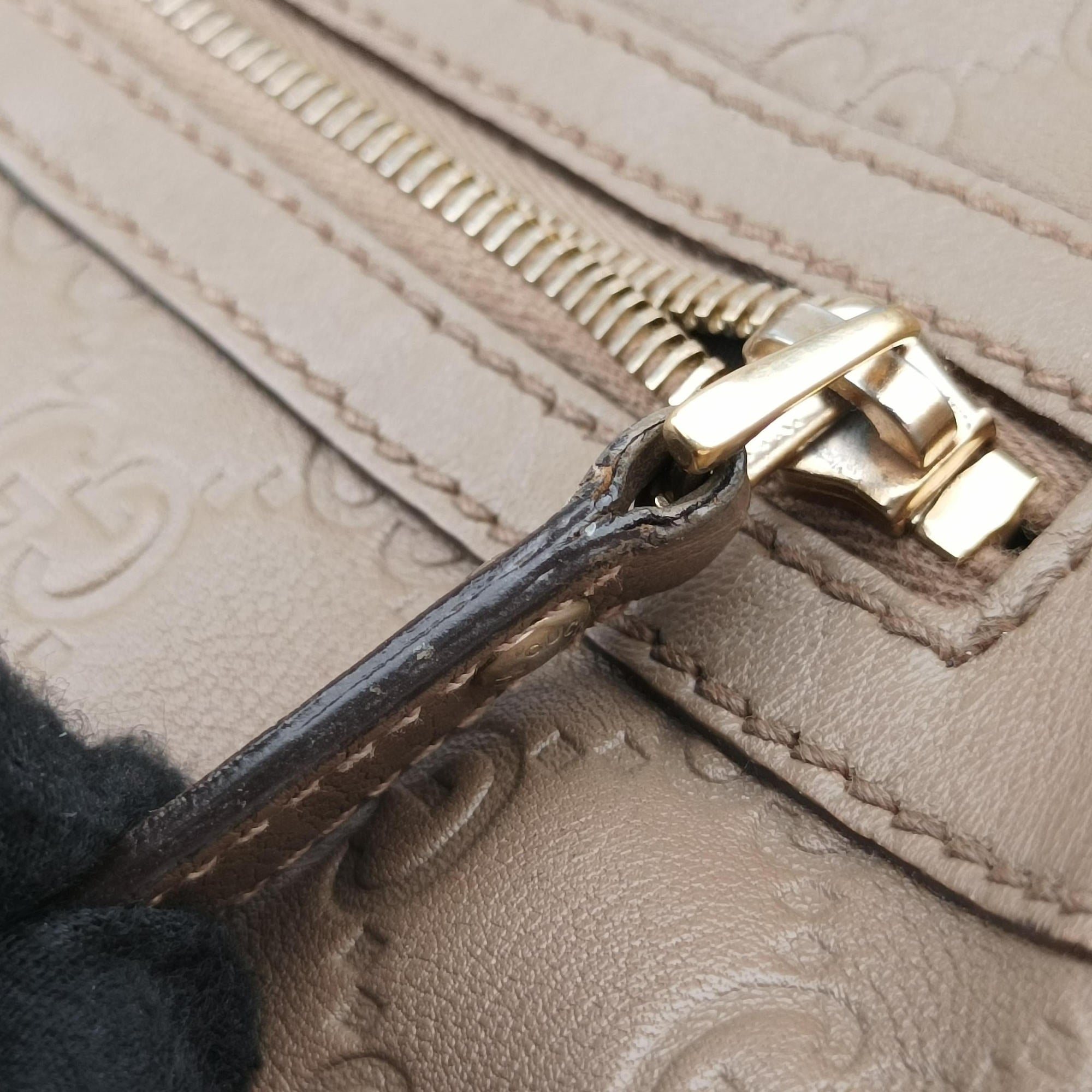 GG Imprime Messenger Brown Leather 201448 A011194915GGインプリメ メッセンジャー ブラウン レザー 201448 A011194915
