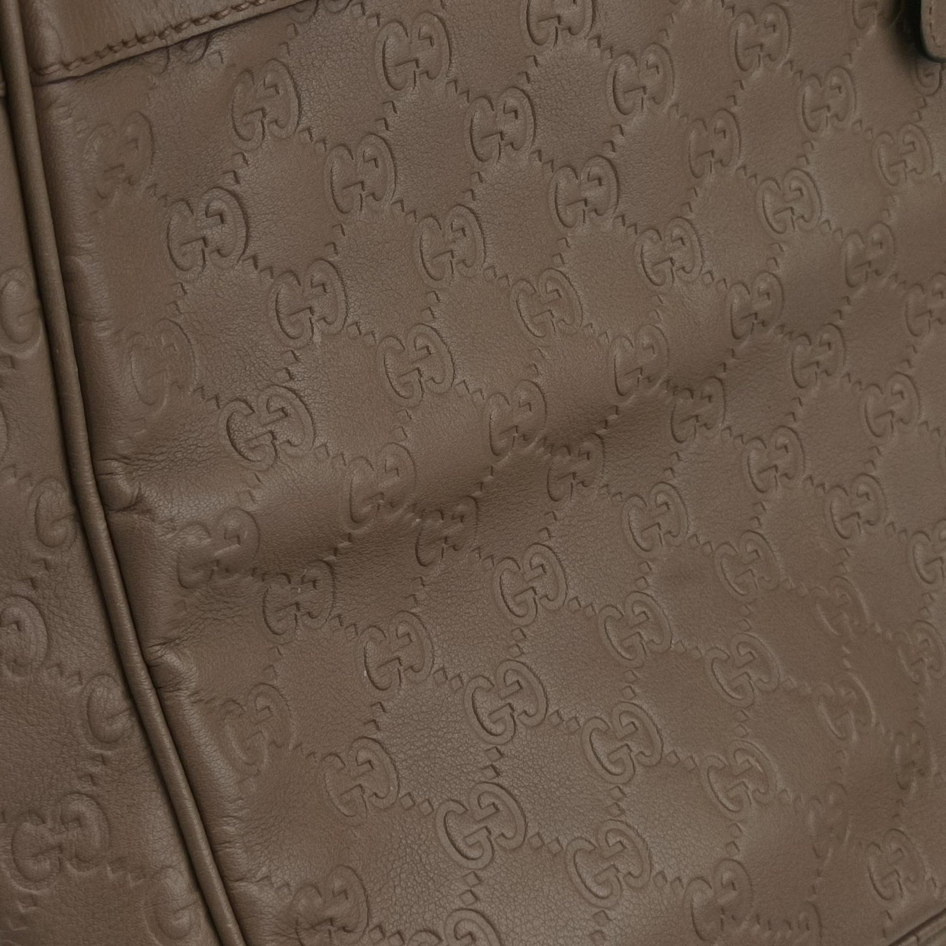 GG Imprime Messenger Brown Leather 201448 A011194915GGインプリメ メッセンジャー ブラウン レザー 201448 A011194915