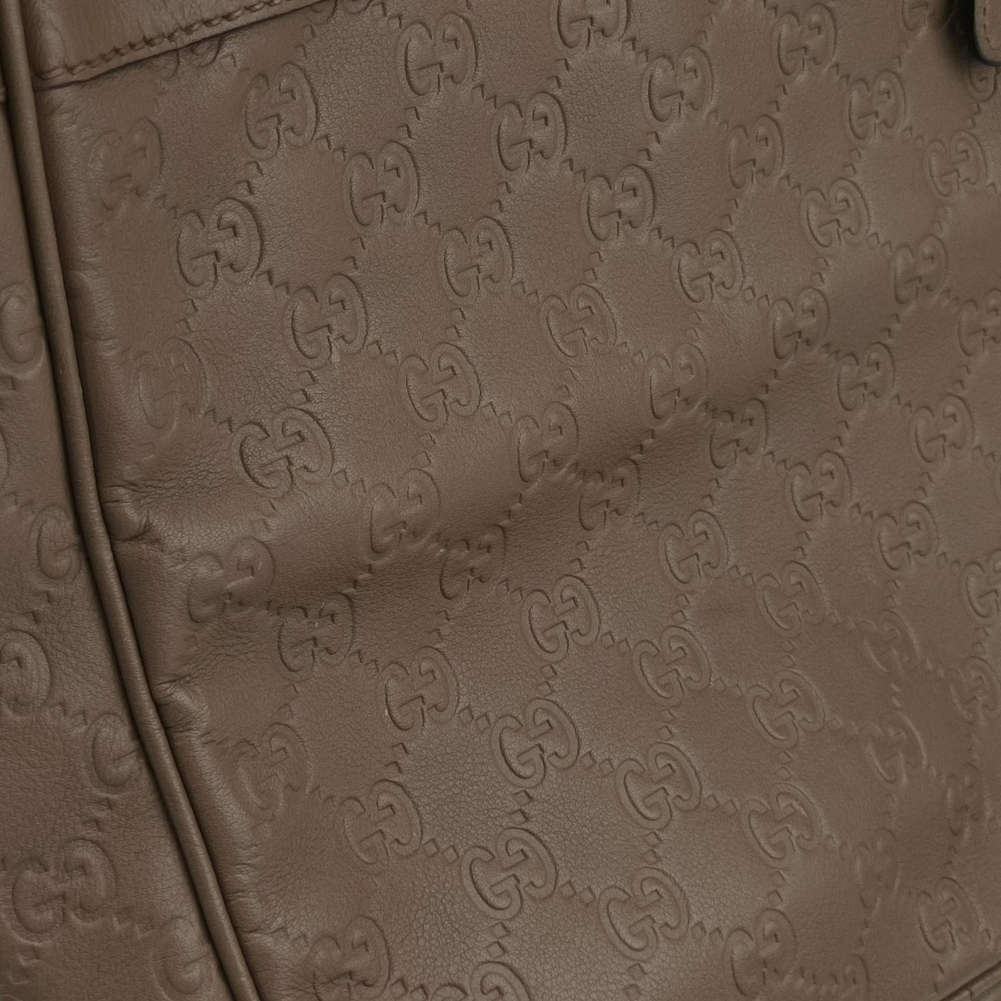GG Imprime Messenger Brown Leather 201448 A011194915GGインプリメ メッセンジャー ブラウン レザー 201448 A011194915