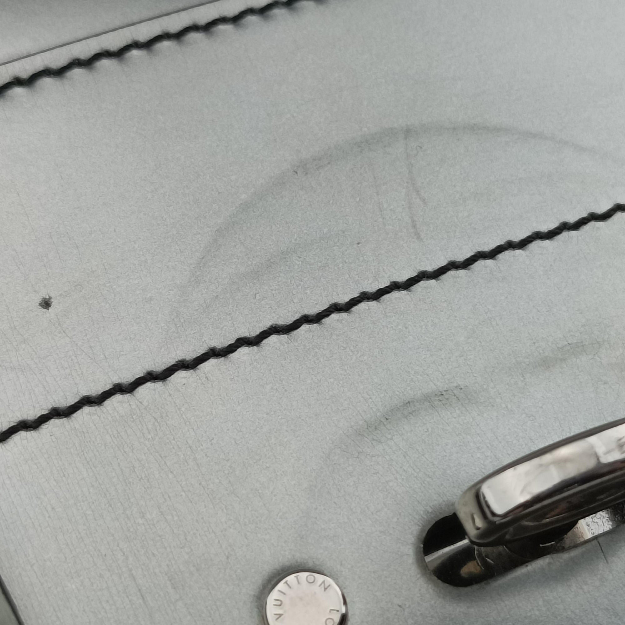 City Steamer MM Silver Smooth Calfskin Leather FO3106シティ スティーマー MM シルバー スムースカーフレザー FO3106