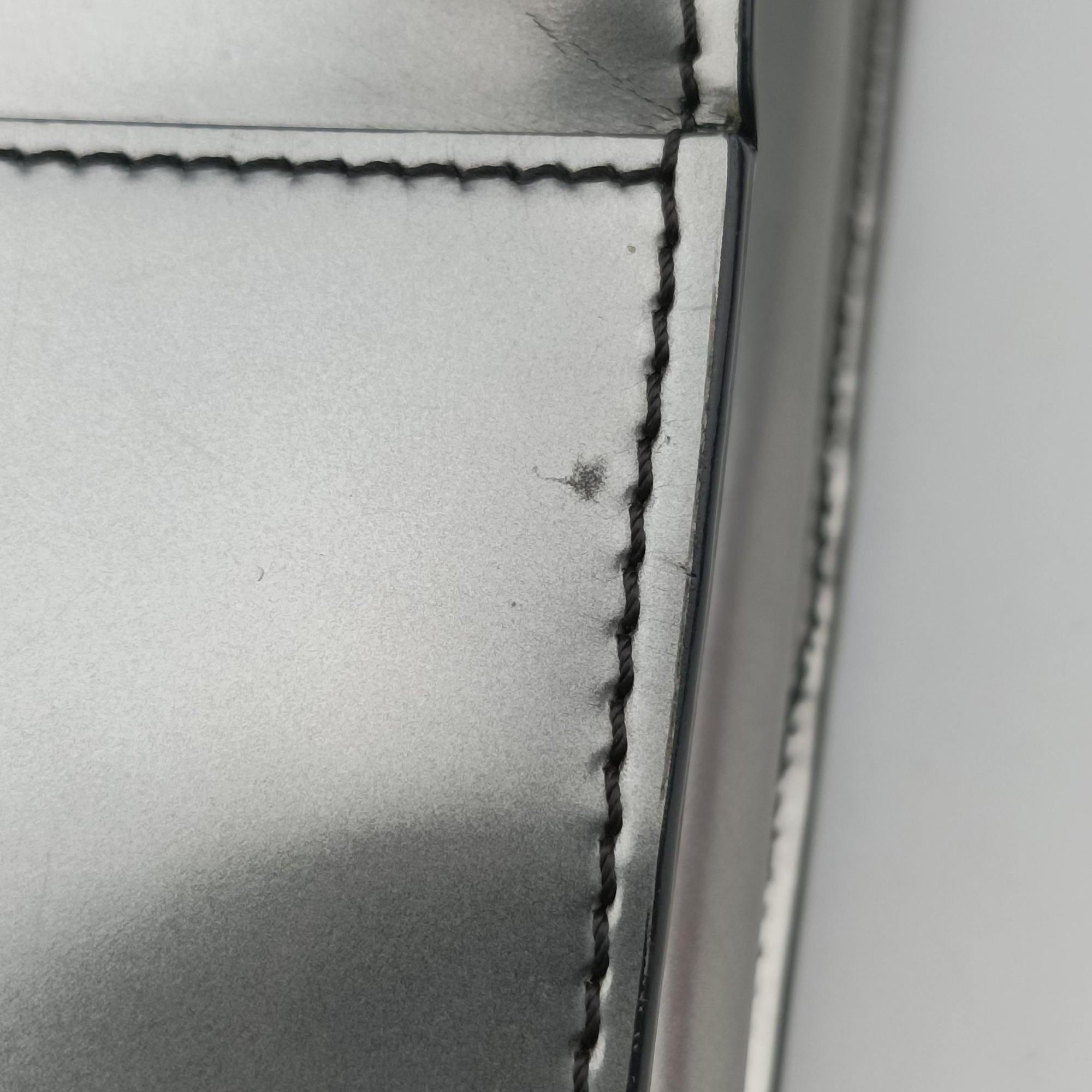City Steamer MM Silver Smooth Calfskin Leather FO3106シティ スティーマー MM シルバー スムースカーフレザー FO3106