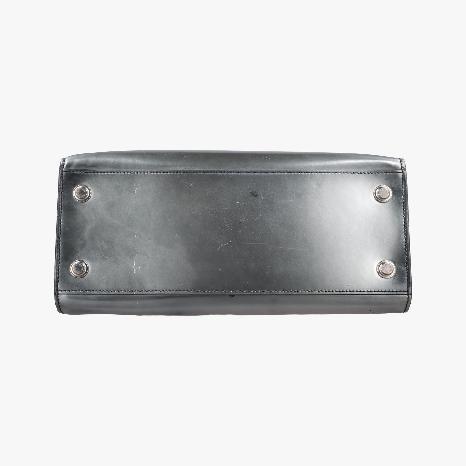 City Steamer MM Silver Smooth Calfskin Leather FO3106シティ スティーマー MM シルバー スムースカーフレザー FO3106
