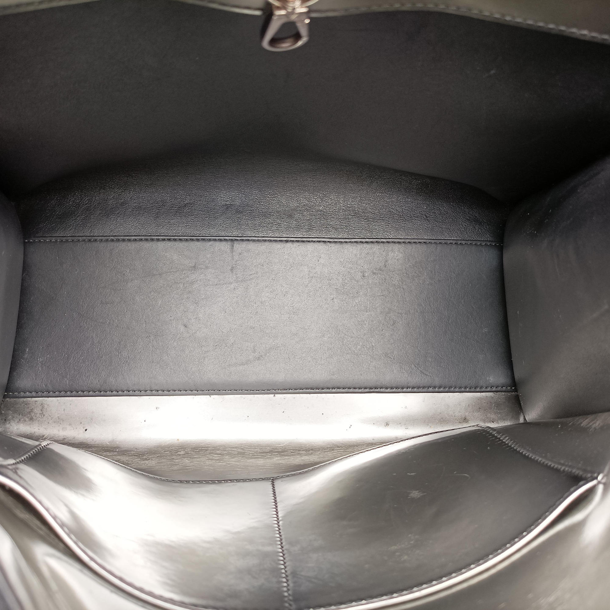 City Steamer MM Silver Smooth Calfskin Leather FO3106シティ スティーマー MM シルバー スムースカーフレザー FO3106