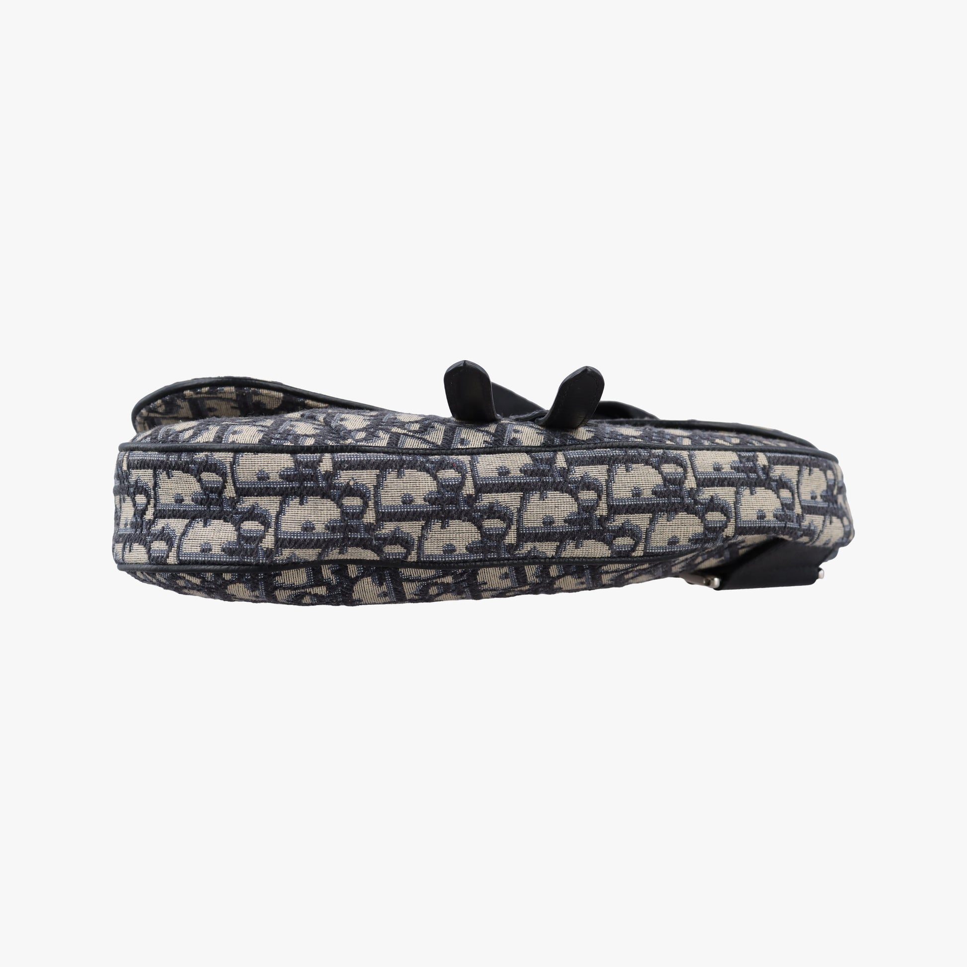saddle Navy Jacquard×Leather 02-BO-0159サドル ネイビー ジャガード×レザー 02-BO-0159