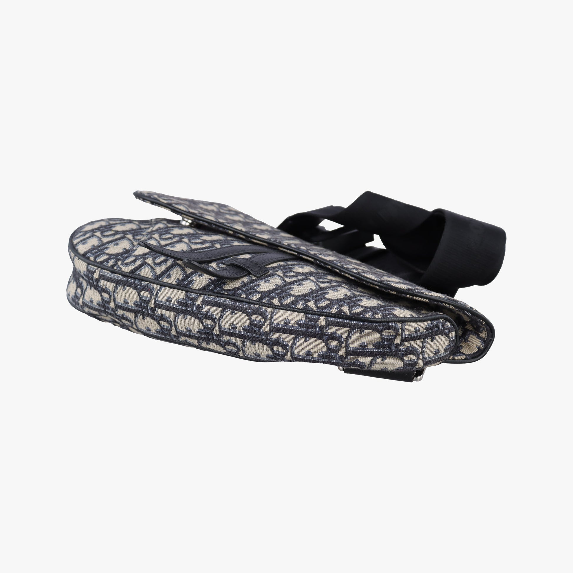 saddle Navy Jacquard×Leather 02-BO-0159サドル ネイビー ジャガード×レザー 02-BO-0159