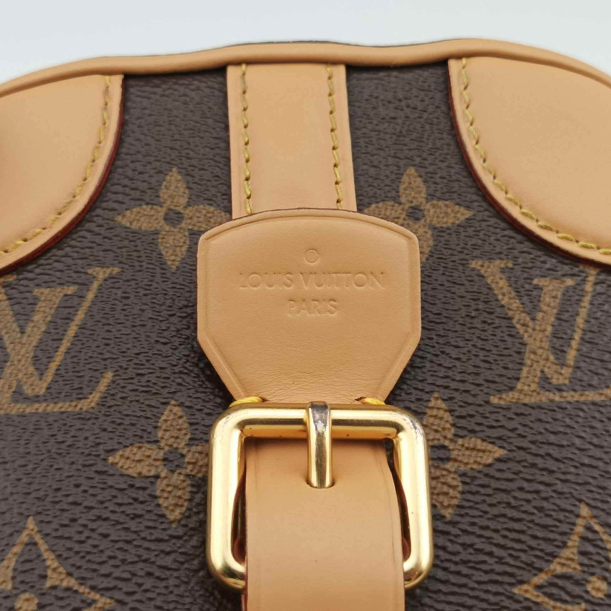 Valisette Vertical Brown Monogram Canvas×calf leather M68623 MI3119ヴァリゼット ヴェルティカル モノグラム/ブラウン モノグラムキャンバス×カーフレザー M68623 MI3119