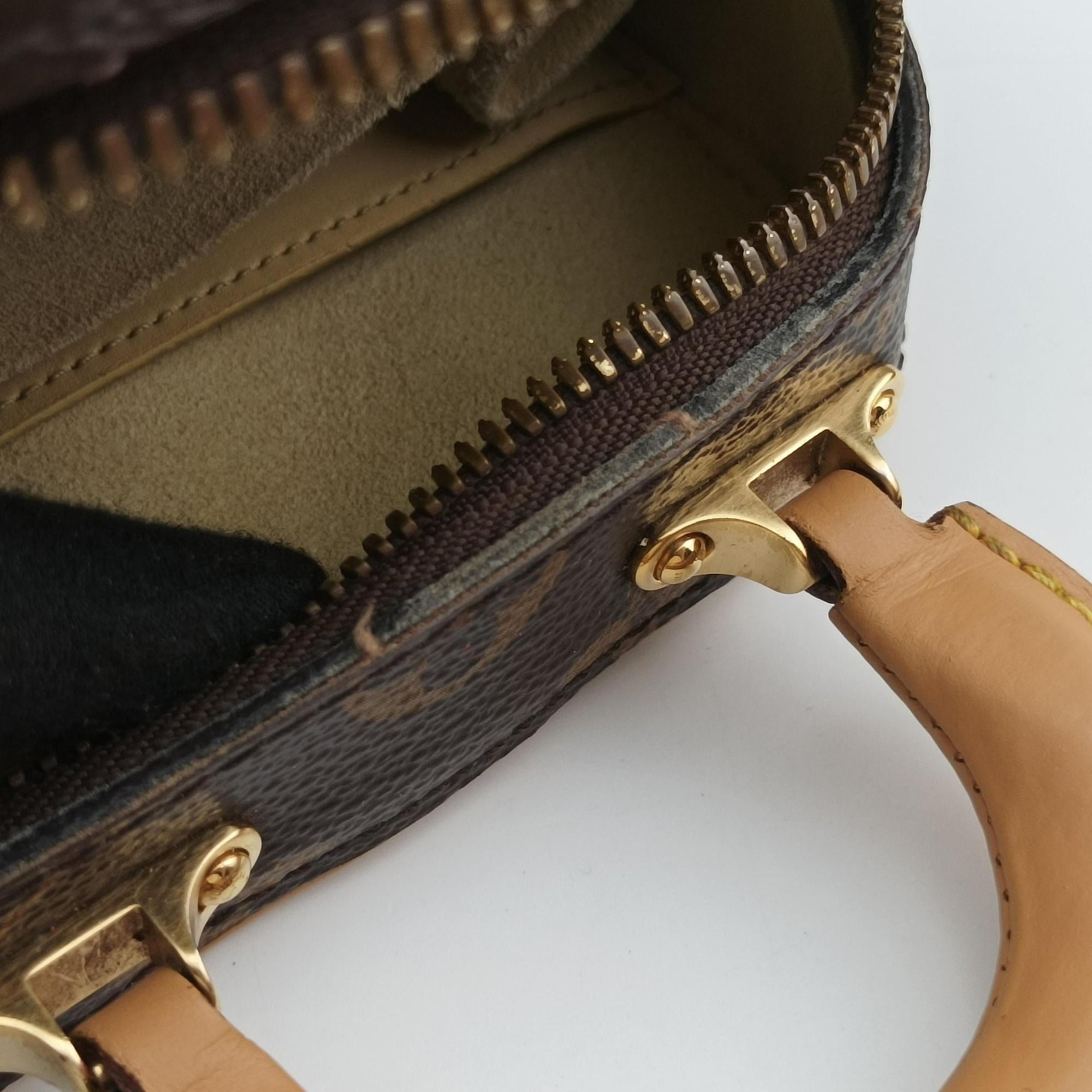 Valisette Vertical Brown Monogram Canvas×calf leather M68623 MI3119ヴァリゼット ヴェルティカル モノグラム/ブラウン モノグラムキャンバス×カーフレザー M68623 MI3119
