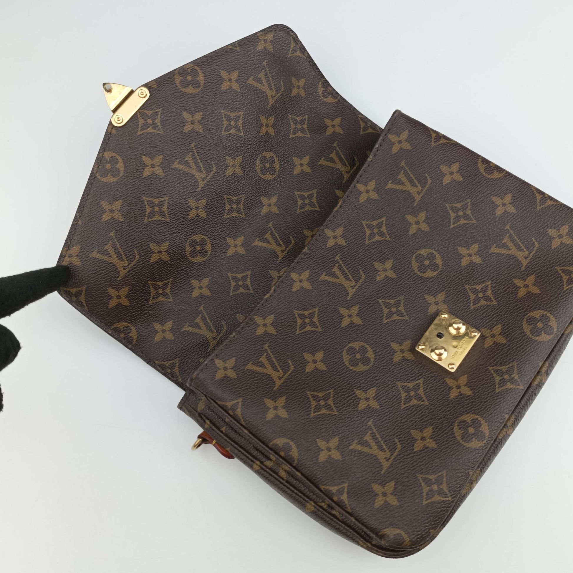 Pochette Metis MM Brown Monogram Canvas M44875 DU0175ポシェットメティスMM モノグラム/ブラウン モノグラムキャンバス M44875 DU0175