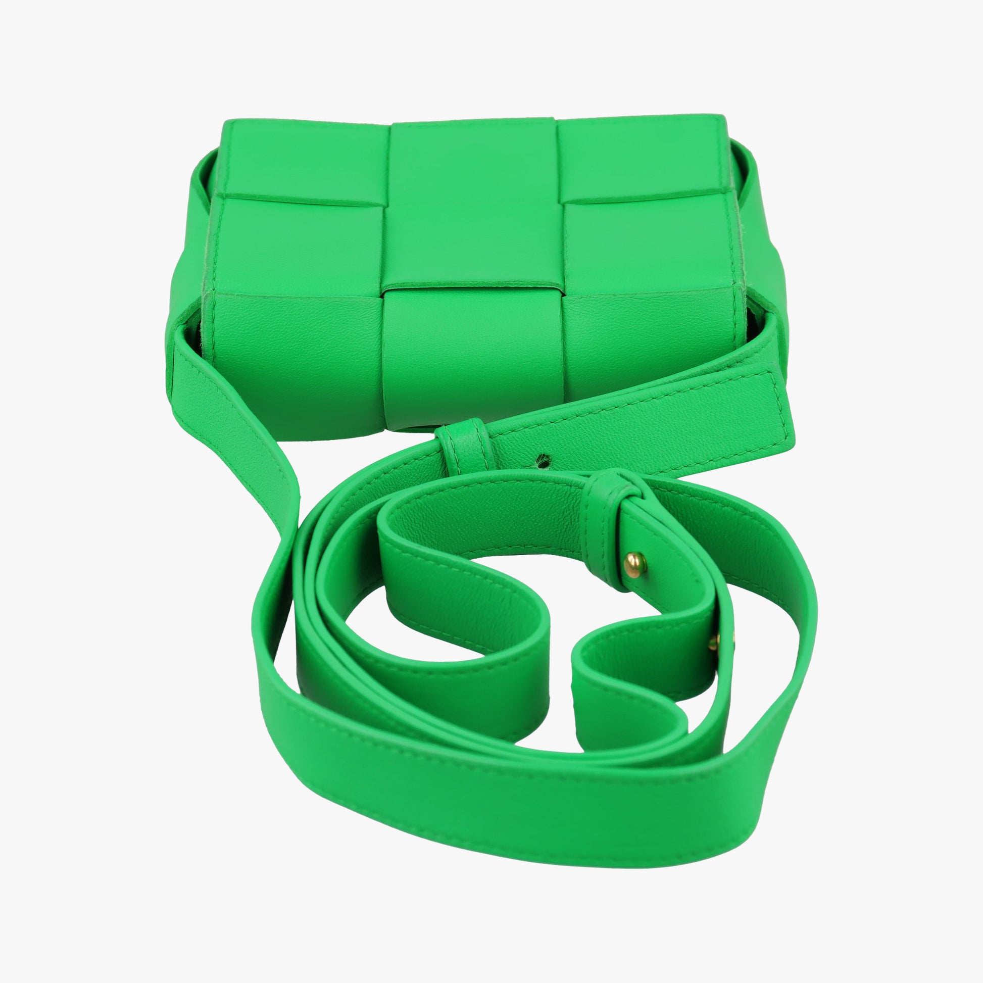 candy cassette Green lambskin IC Chipキャンディ カセット グリーン ラムスキン ICチップ