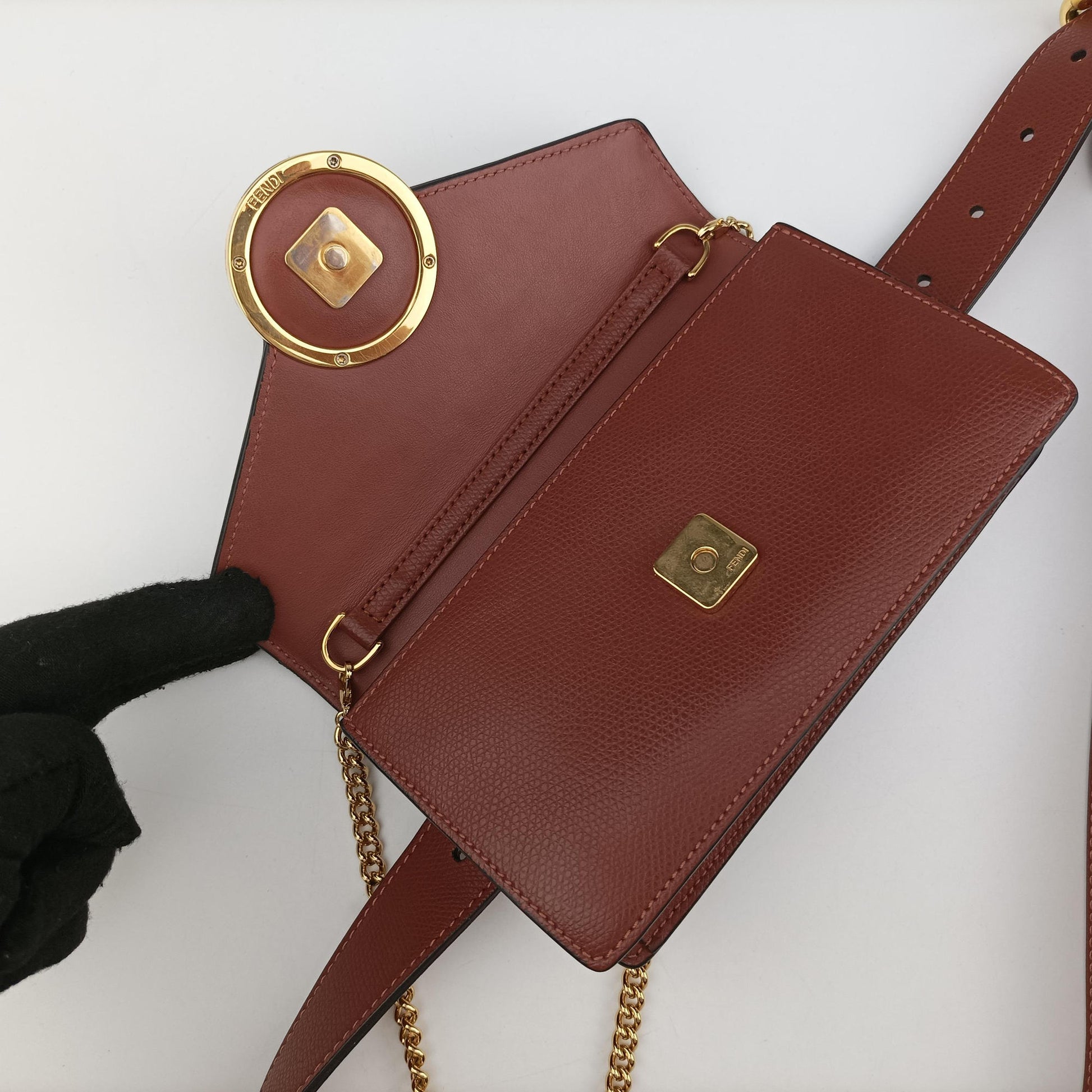F is Brown Leather 8BM005 8BM005 A18B 199-8210エフ イズ ブラウン レザー 8BM005 8BM005 A18B 199-8210