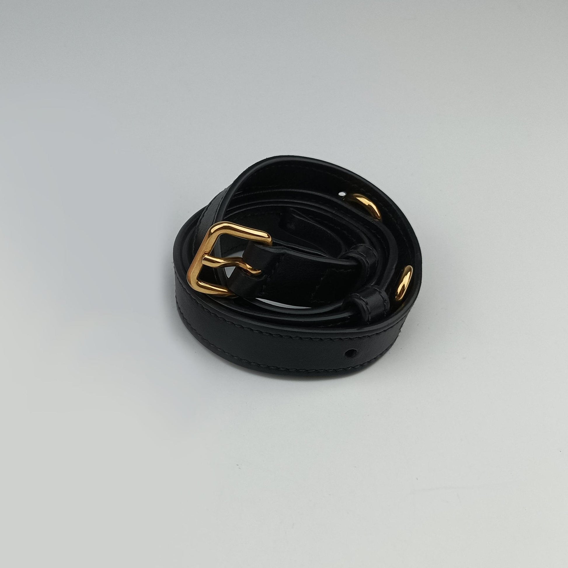 Fringe Charms Black Leather×velour IBL002 180/Iフリンジチャーム ブラック レザー×ベロア IBL002 180/I