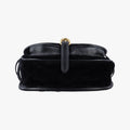 Fringe Charms Black Leather×velour IBL002 180/Iフリンジチャーム ブラック レザー×ベロア IBL002 180/I