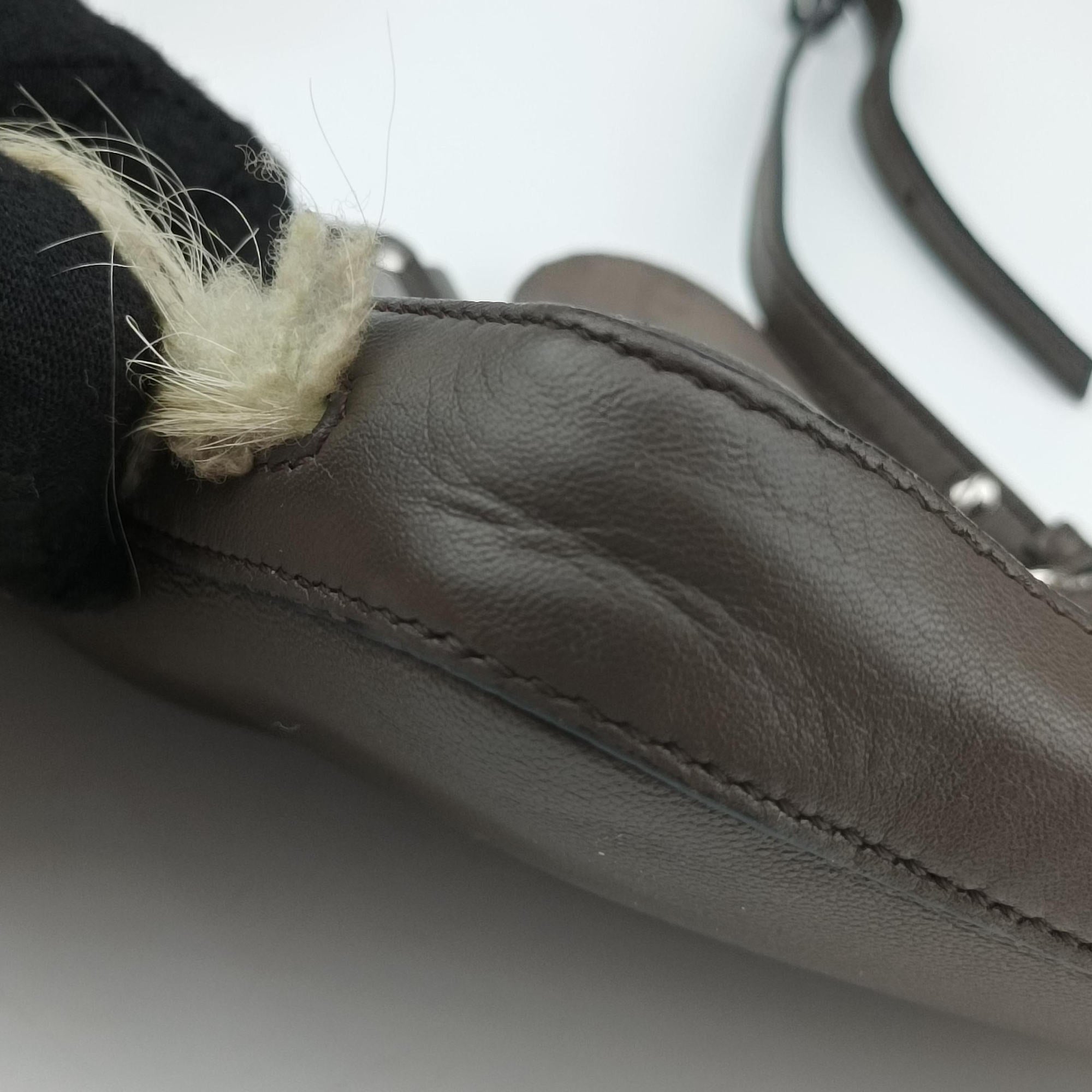 monster micro Baguette Brown Leather 8M0354 8M0354-88R-169-3355モンスターマイクロバケット ブラウン レザー 8M0354 8M0354-88R-169-3355