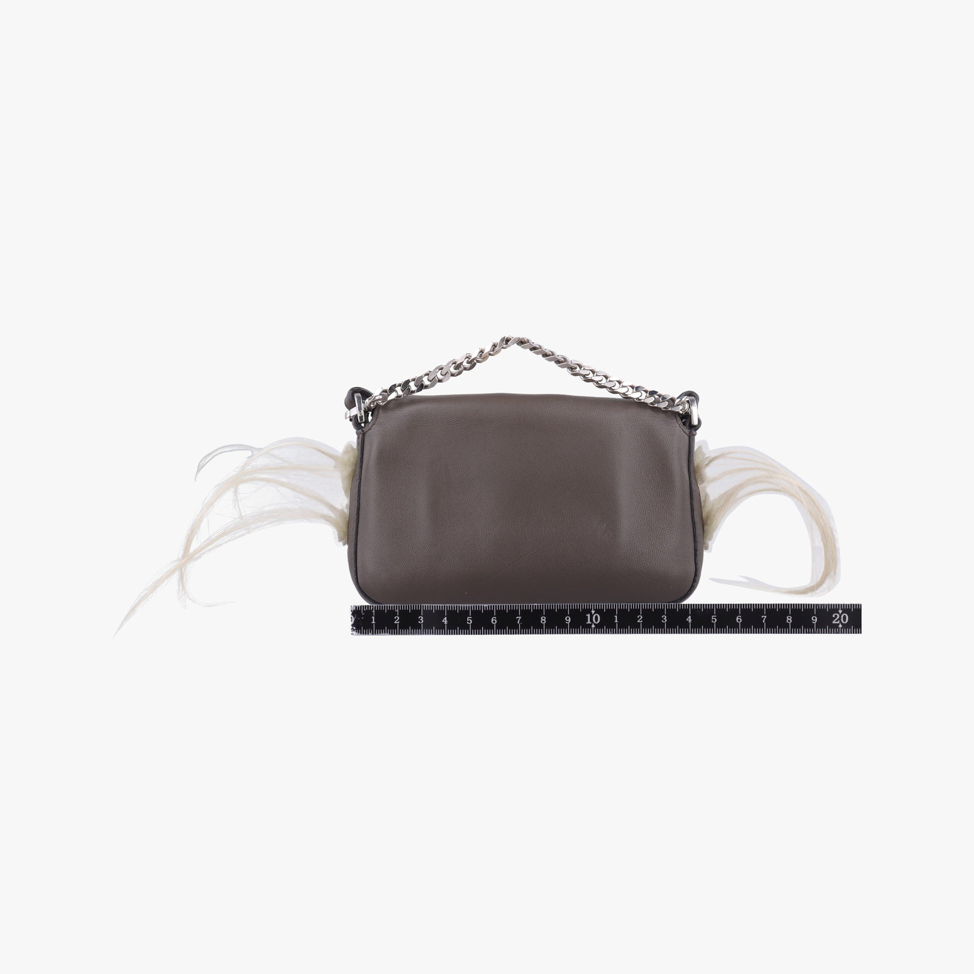 monster micro Baguette Brown Leather 8M0354 8M0354-88R-169-3355モンスターマイクロバケット ブラウン レザー 8M0354 8M0354-88R-169-3355