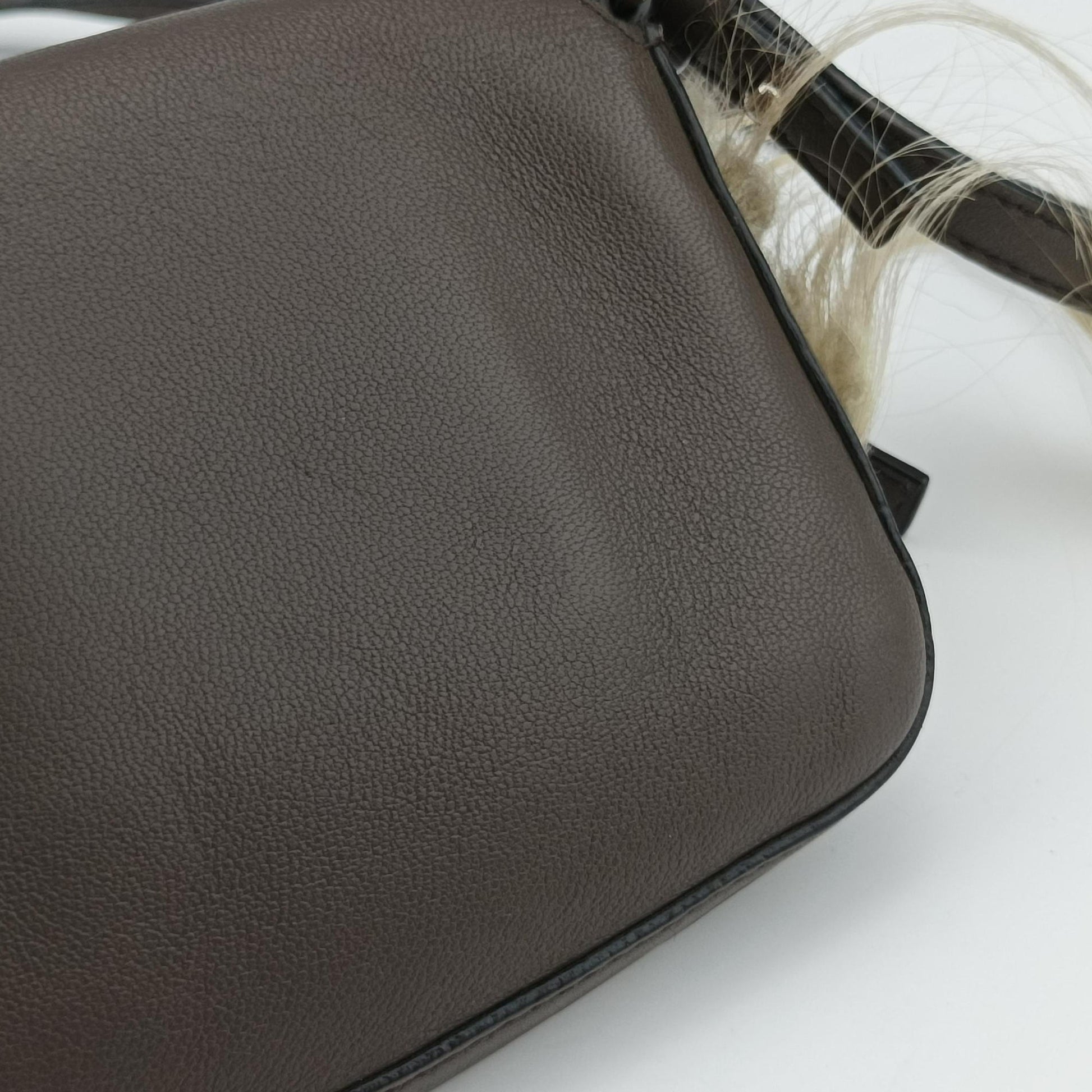monster micro Baguette Brown Leather 8M0354 8M0354-88R-169-3355モンスターマイクロバケット ブラウン レザー 8M0354 8M0354-88R-169-3355