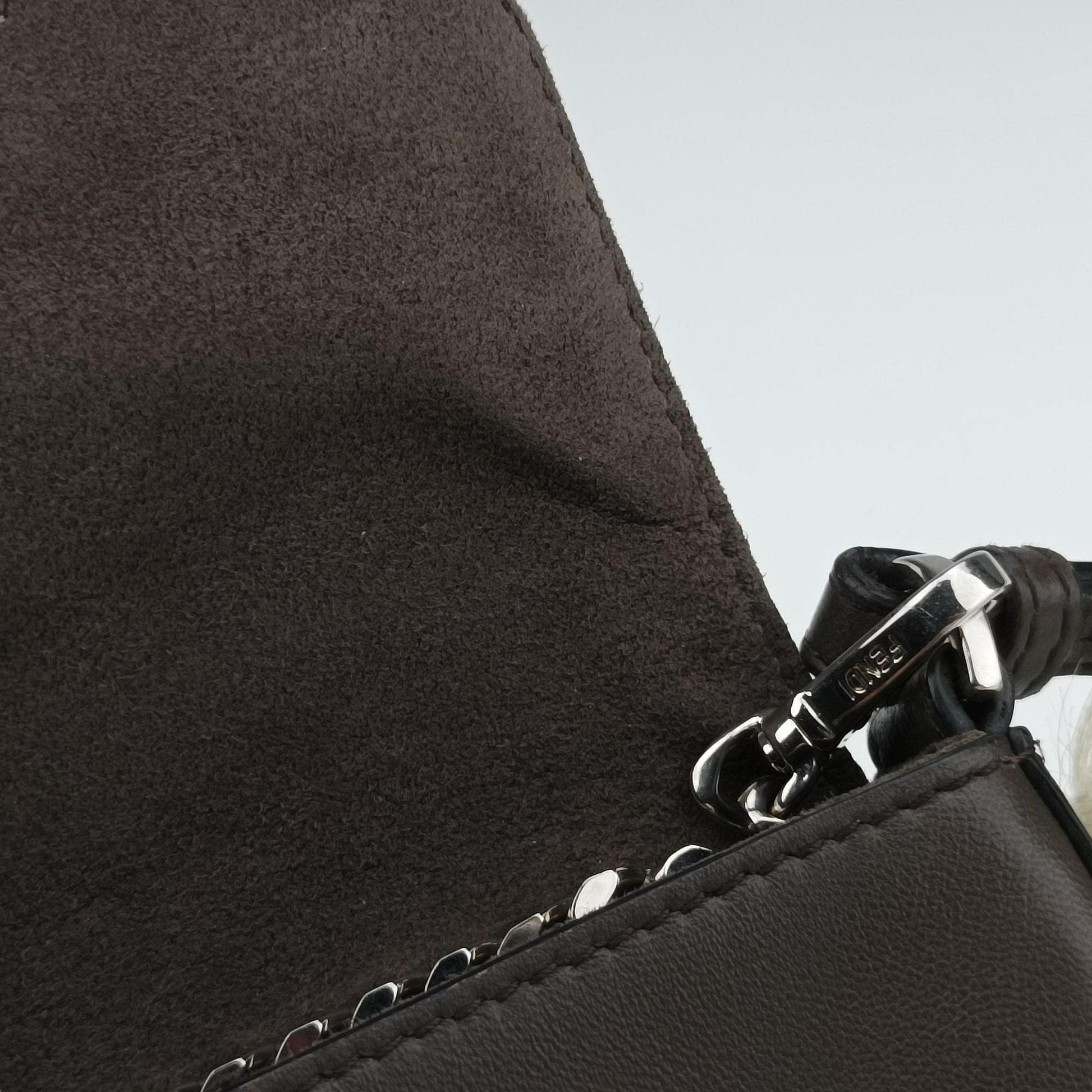 monster micro Baguette Brown Leather 8M0354 8M0354-88R-169-3355モンスターマイクロバケット ブラウン レザー 8M0354 8M0354-88R-169-3355